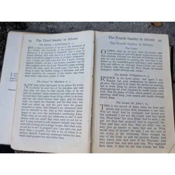 The Book of Common Prayer John Wallace Suter 1945 Hard Cover READ - Picture 8 of 8